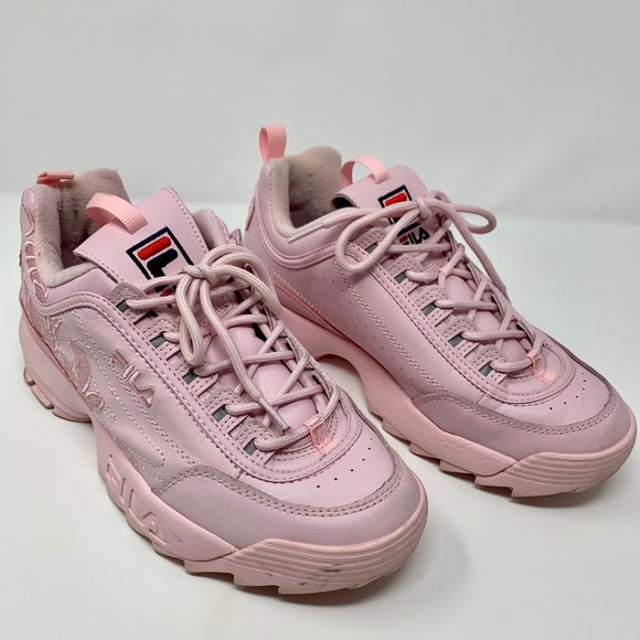 baby pink filas
